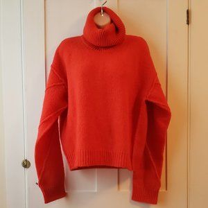 Tory Burch Eva Sweater w/removeable Turtleneck